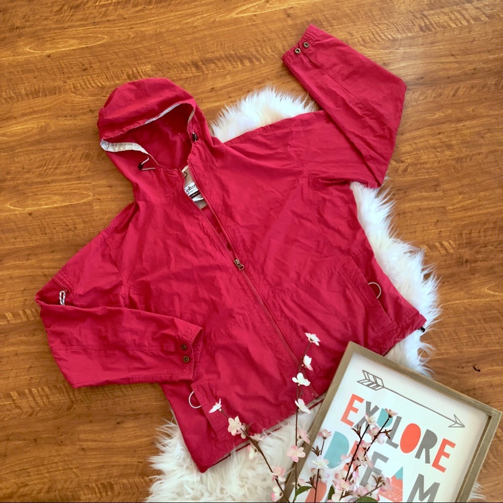 🚫SOLD🚫 Columbia Pink Lightweight Jacket